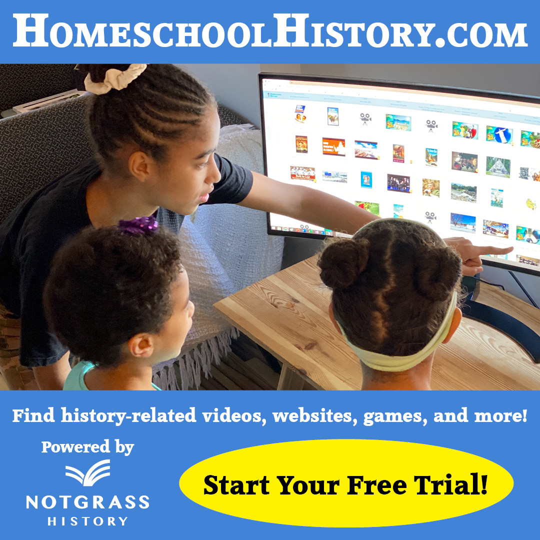 HomeschoolHistory.com - Start Your Free Trial