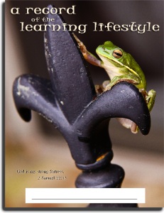 A Record of the Learning Lifestyle Tree Frog Cover